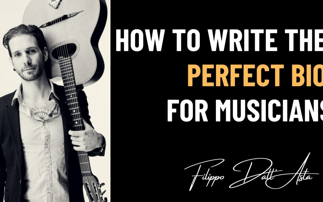 How to write a killer musician biography